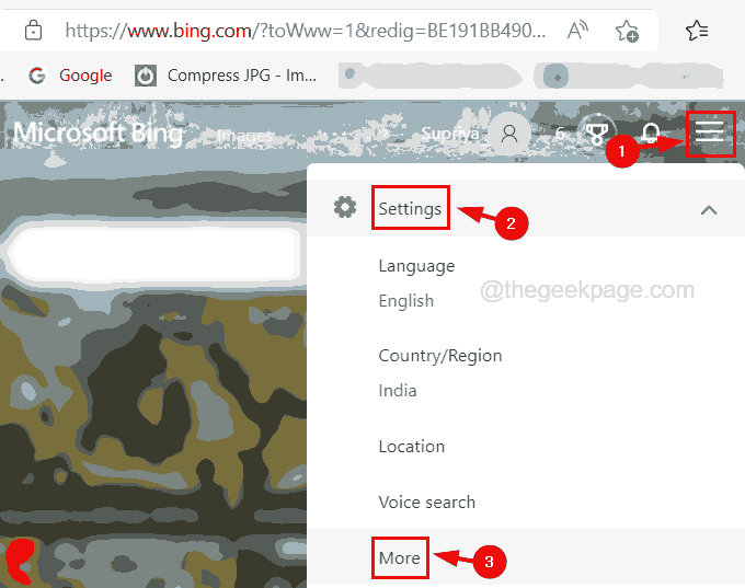 Edge bing搜索每次都会打开新标签解决方法-图2
