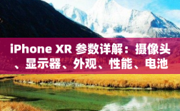 iPhone XR 参数详解：摄像头、显示器、外观、性能、电池等